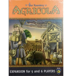 Agricola 5-6 spillere Expansion Tilleggspakke 